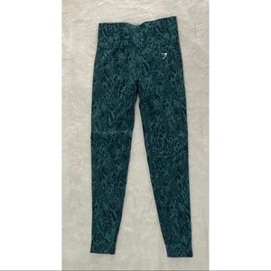 Gymshark Adapt Animal Seamless Leggings - Butterfly | Teal